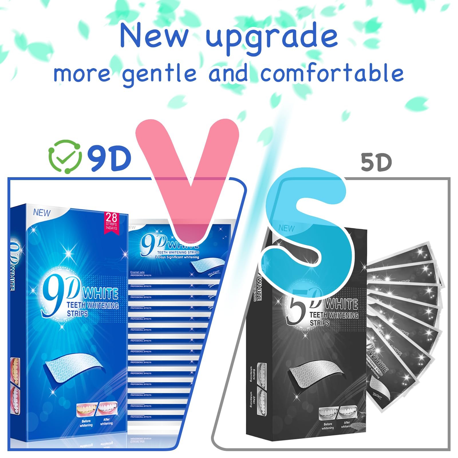 9D Teeth Whitening Strips